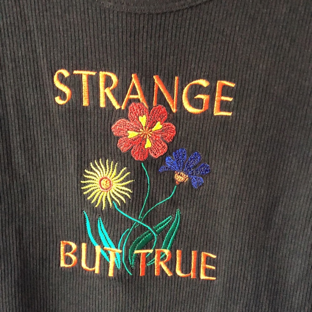 Strange But True Ribbed T-shirt - Picture 3 of 5